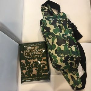 bape fanny pack camo